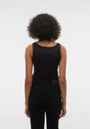Vero Moda Million 2-Way Square Neck Top, Black