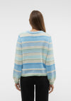 Vero Moda New Embrace Striped Knitted Jumper, Dutch Canal