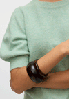 Vero Moda Doffy Short Sleeve Knit Sweater, Birds Egg Green