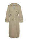 Vero Moda Chloe Long Trench Coat, Laurel Oak