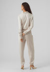 Vero Moda Mary Dana Bomber Shirt, Pumice Stone