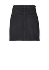 Vero Moda Tessa Mini A-Line Denim Skirt, Black Denim