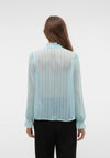 Vero Moda Gea Sheer Chiffon Shirt, Clearwater