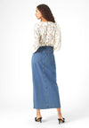 Vero Moda Just Ankle Pencil Denim Skirt, Medium Denim Blue