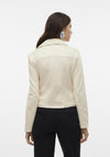 Vero Moda Jose Faux Suede Short Jacket, Birch