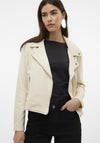 Vero Moda Jose Faux Suede Short Jacket, Birch