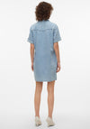 Vero Moda Jennie Denim Mini Dress, Light Blue