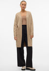 Vero Moda Saba Knit Cardigan, Beige