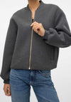 Vero Moda Karen Short Bomber Jacket, Grey