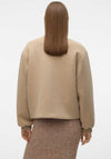 Vero Moda Karen Short Bomber Jacket, Beige