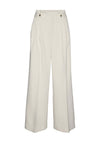 Vero Moda Elma Wide Leg Trousers, Cream