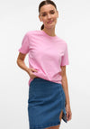 Vero Moda Paulina Short Sleeve T Shirt, Pink