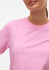 Vero Moda Paulina Short Sleeve T Shirt, Pink
