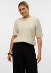 Vero Moda Awsome Knit Pullover, Cream