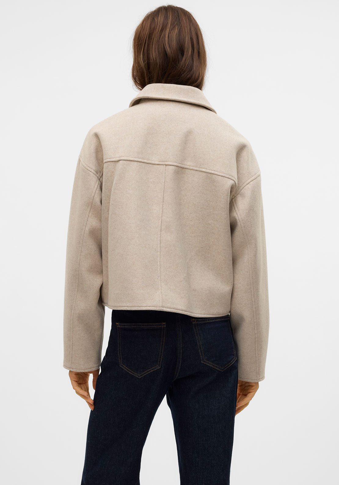 Vero Moda Fortune Frej Short Jacket, Beige