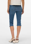 Vero Moda Elly Capri Jeans, Mid Blue
