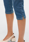 Vero Moda Elly Capri Jeans, Mid Blue