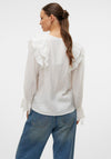 Vero Moda Kausa Frill Blouse, White