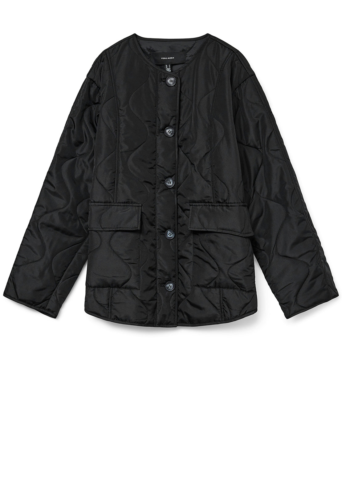 Vero Moda Millie Quilted Jacket, Black