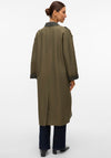 Vero Moda Lucia Maria Long Trench Coat, Green