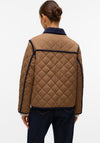 Vero Moda Emily Quilted Short Jacket, Brown