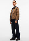 Vero Moda Emily Quilted Short Jacket, Brown