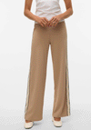 Vero Moda Berlin Wide Leg Trousers, Taupe