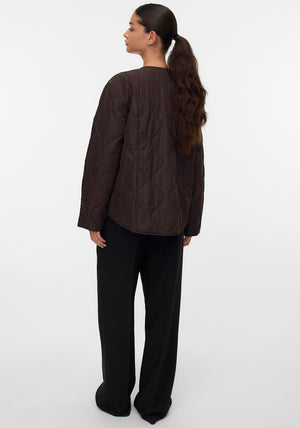 Vero Moda Millie Quilted Jacket, Brown