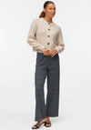 Vero Moda Lea Knit Round Neck Cardigan, Beige
