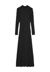 Vero Moda Luna Long Lace Dress, Black