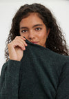 Vero Moda Doffy Round Neck Knit Jumper, Green