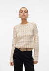 Vero Moda New Fabienne Knit Top, Birch
