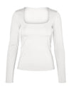 Vero Moda Million Square Two Way Top, Bright White