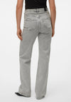 Vero Moda Tessa Rhinestone Wide Jeans, Grey