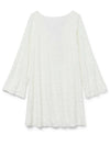 Vero Moda Laila Sequin Bow Dress, White
