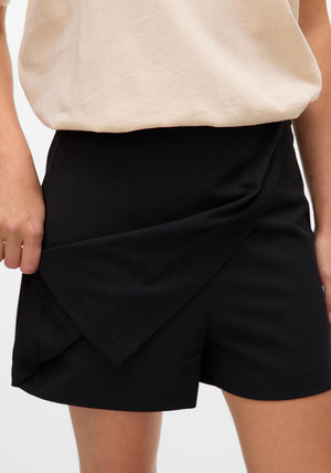 Vero Moda Melina Mini Short Skort, Black