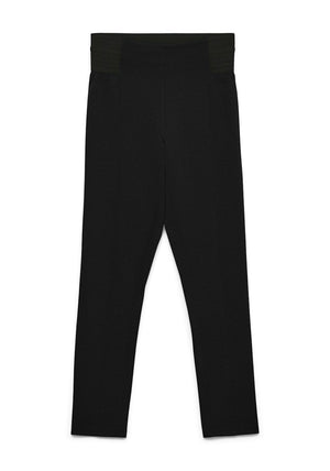 Vero Moda Lili Elastic Waist Leggings, Black