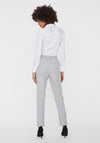 Vero Moda Maya Slim Leg Trousers, Light Grey Melange