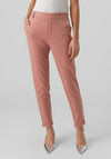 Vero Moda Maya Slim Leg Trousers, Old Rose