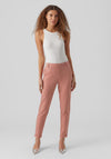 Vero Moda Maya Slim Leg Trousers, Old Rose