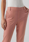 Vero Moda Maya Slim Leg Trousers, Old Rose