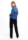 Vero Moda Maria Denim Slim Shirt, Medium Blue Denim
