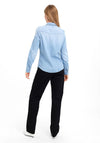 Vero Moda Maria Denim Slim Shirt, Light Blue Denim