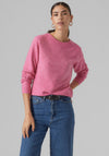 Vero Moda Doffy Soft Knit Jumper, Fuchsia Purple