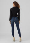 Vero Moda Luna Denim Jacket, Black