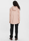 Vero Moda Malou Coated Jacket, Mahogany Rose