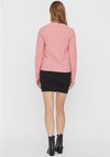 Vero Moda Doffy  Round Neck Jumper, Pink