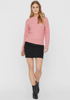 Vero Moda Doffy  Round Neck Jumper, Pink