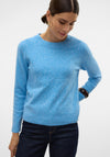 Vero Moda Doffy Knit Jumper, Azure Blue