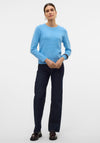 Vero Moda Doffy Knit Jumper, Azure Blue